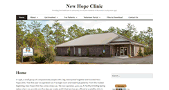 Desktop Screenshot of newhopeclinicfree.org